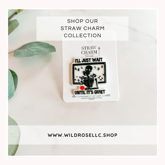 Straw Charms – Wild Rose Affordable & Adorable