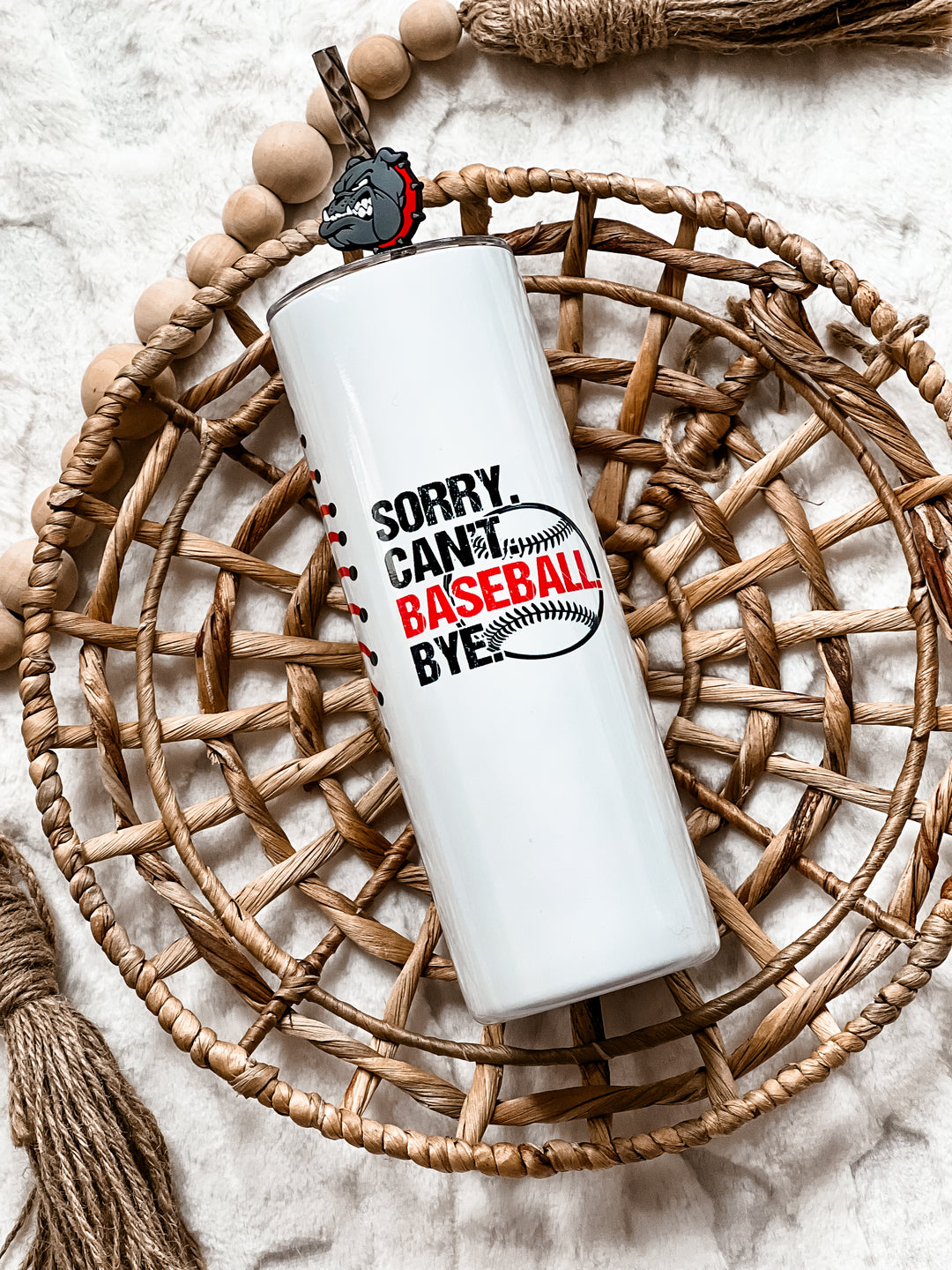 Baseball tumbler