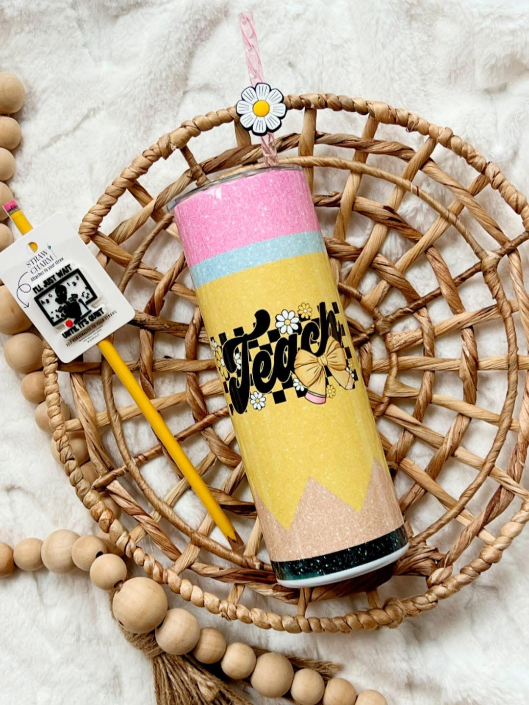Teach Pencil tumbler