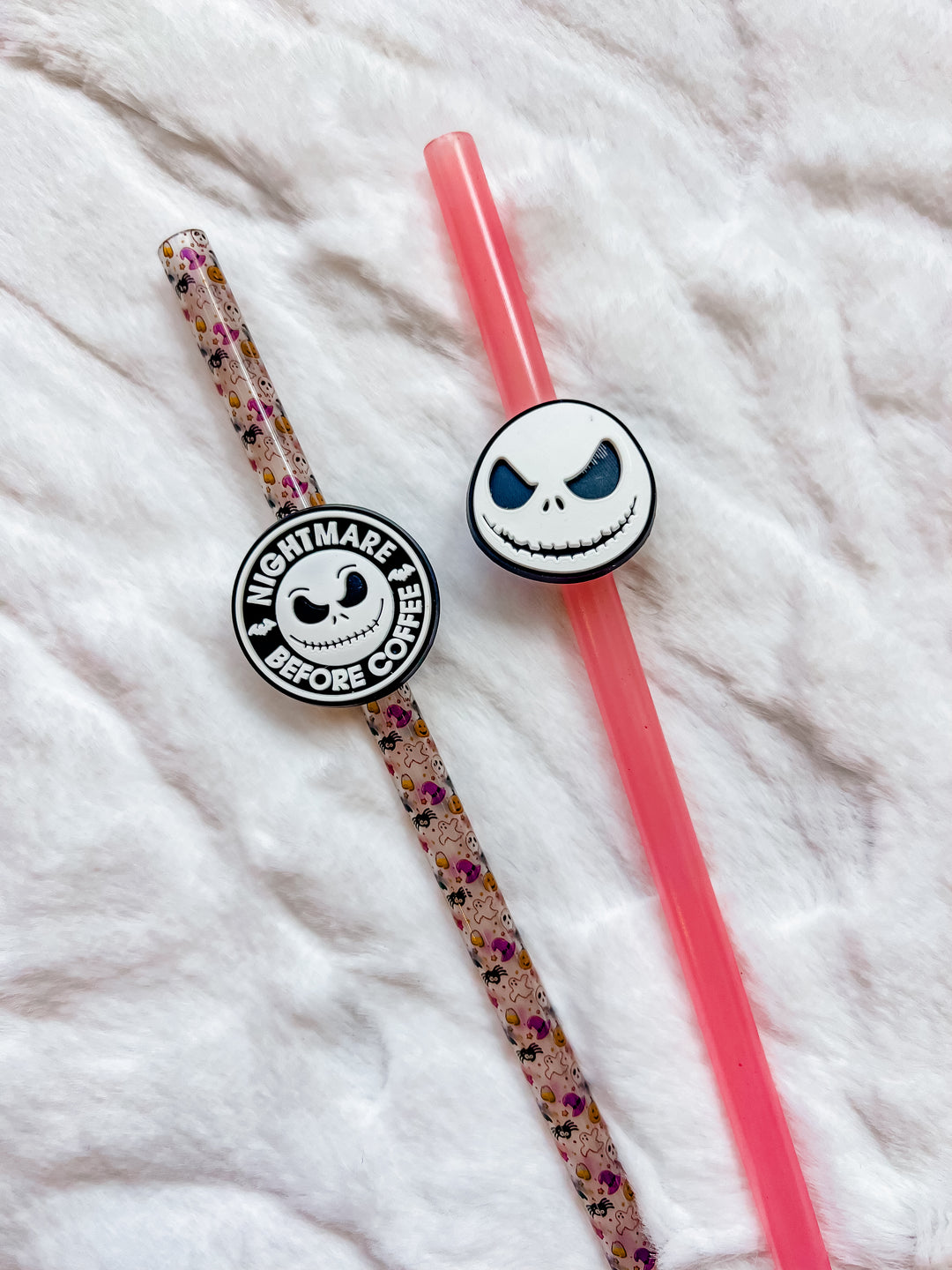 Nightmare straw charm