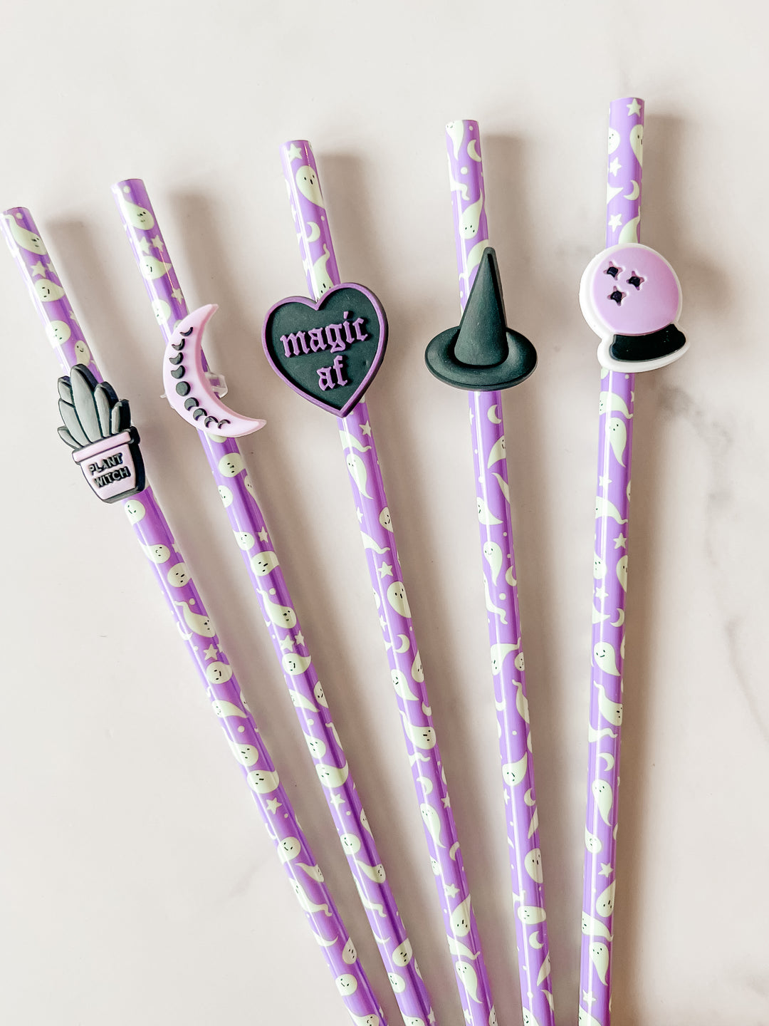 Witchy AF pack straw accessory
