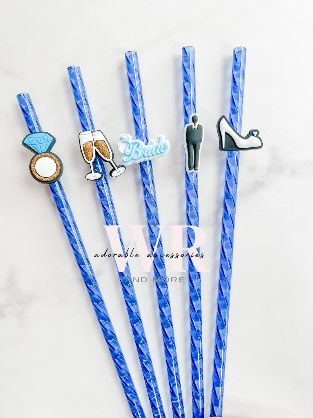 Bride pack straw accessory
