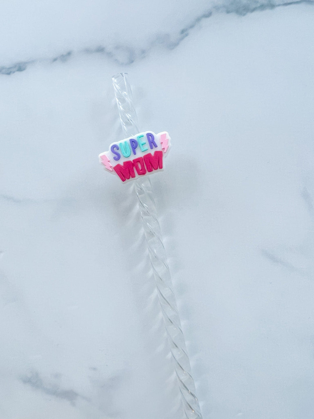 Super mom straw accessory