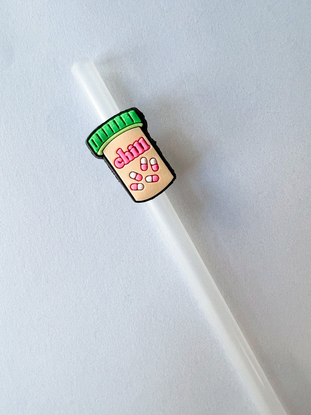 Chill pill straw accessory