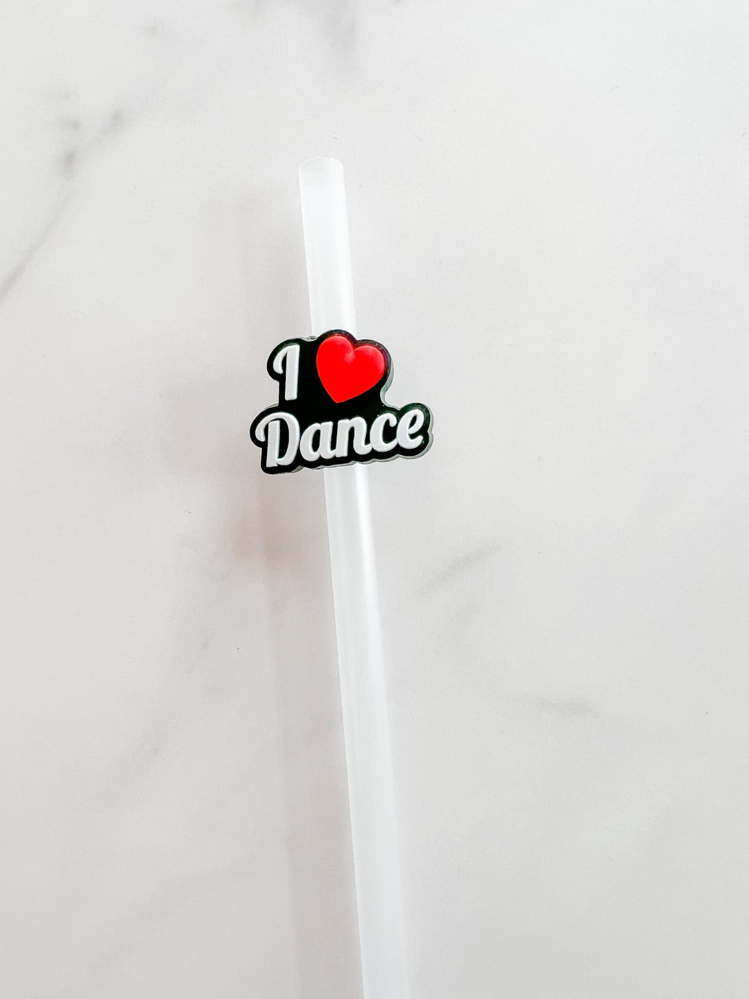 I love Dance straw accessory