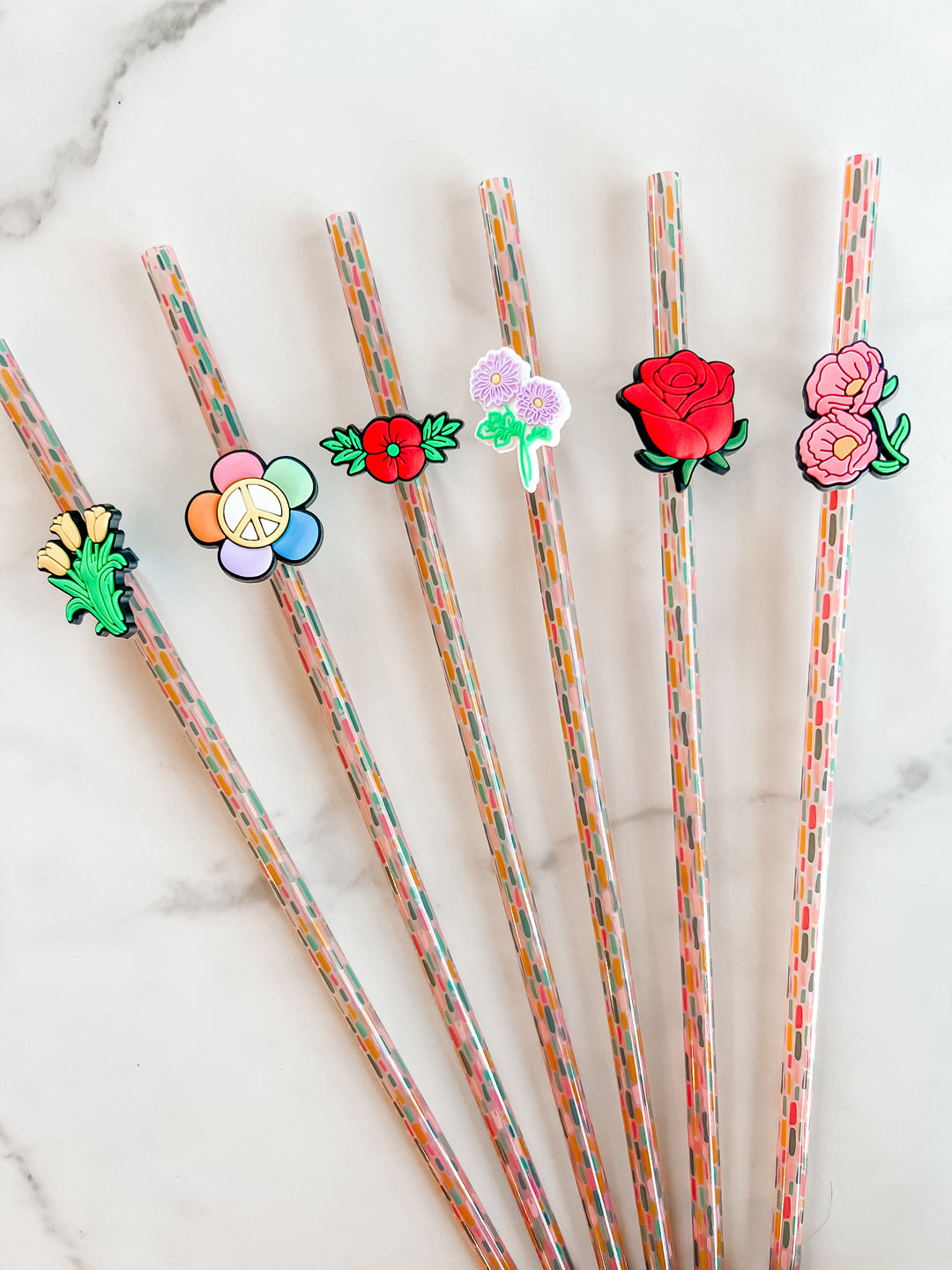 Flowers Combo Pack straw accessory