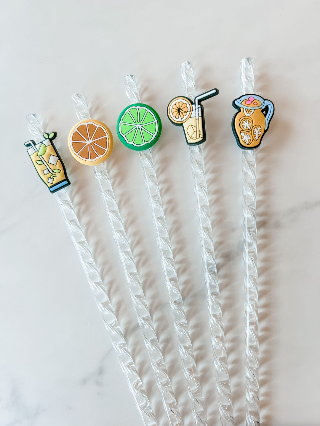 Lemon/Lime pack straw accessory