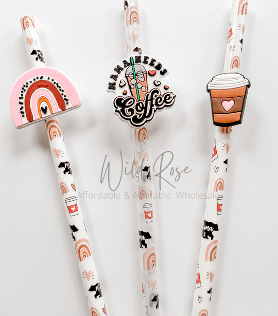 Exclusive mama needs coffee straw accessory