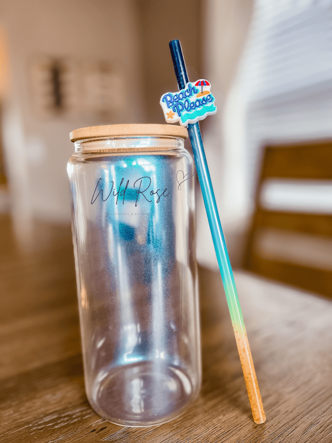 Ombre Reusable Plastic Straws — Write Impressions